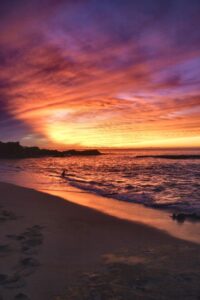 beach sunset